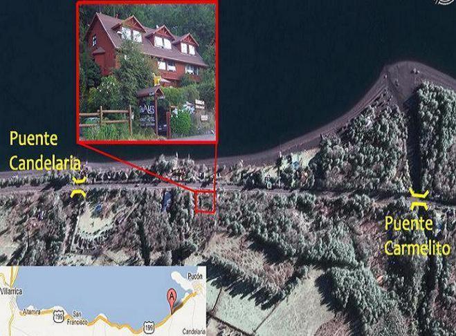 Los Gualles De La Candelaria Apart Hotel Pucon Luaran gambar